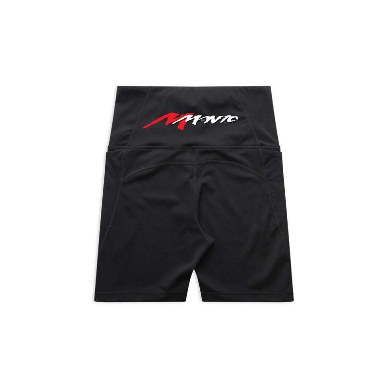 Manic Logo Lycra Bike Shorts Style 1 - Image 2